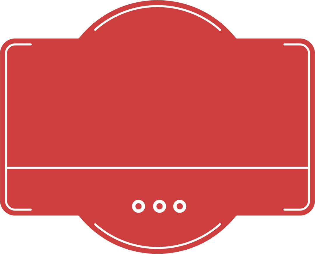 Transparent Red Badge with Abstract Patterns and Shapes - Download Free Stock Images Pikwizard.com