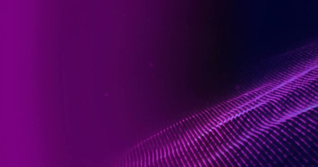 Glowing Mesh Light Spots on Purple Background