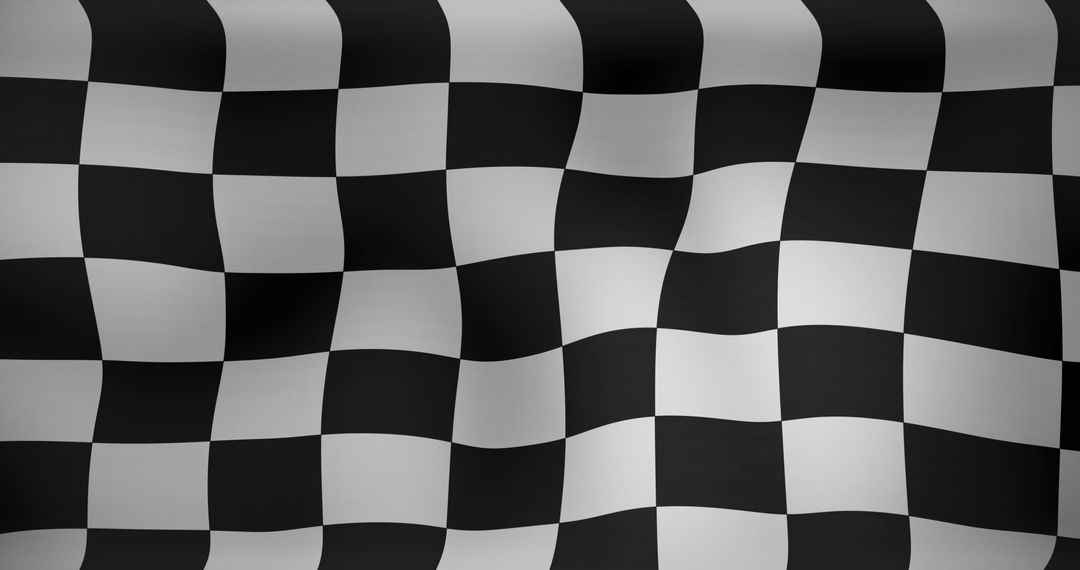 Waving Checkered Finish Line Flag Symbolizing Victory - Free Images, Stock Photos and Pictures on Pikwizard.com