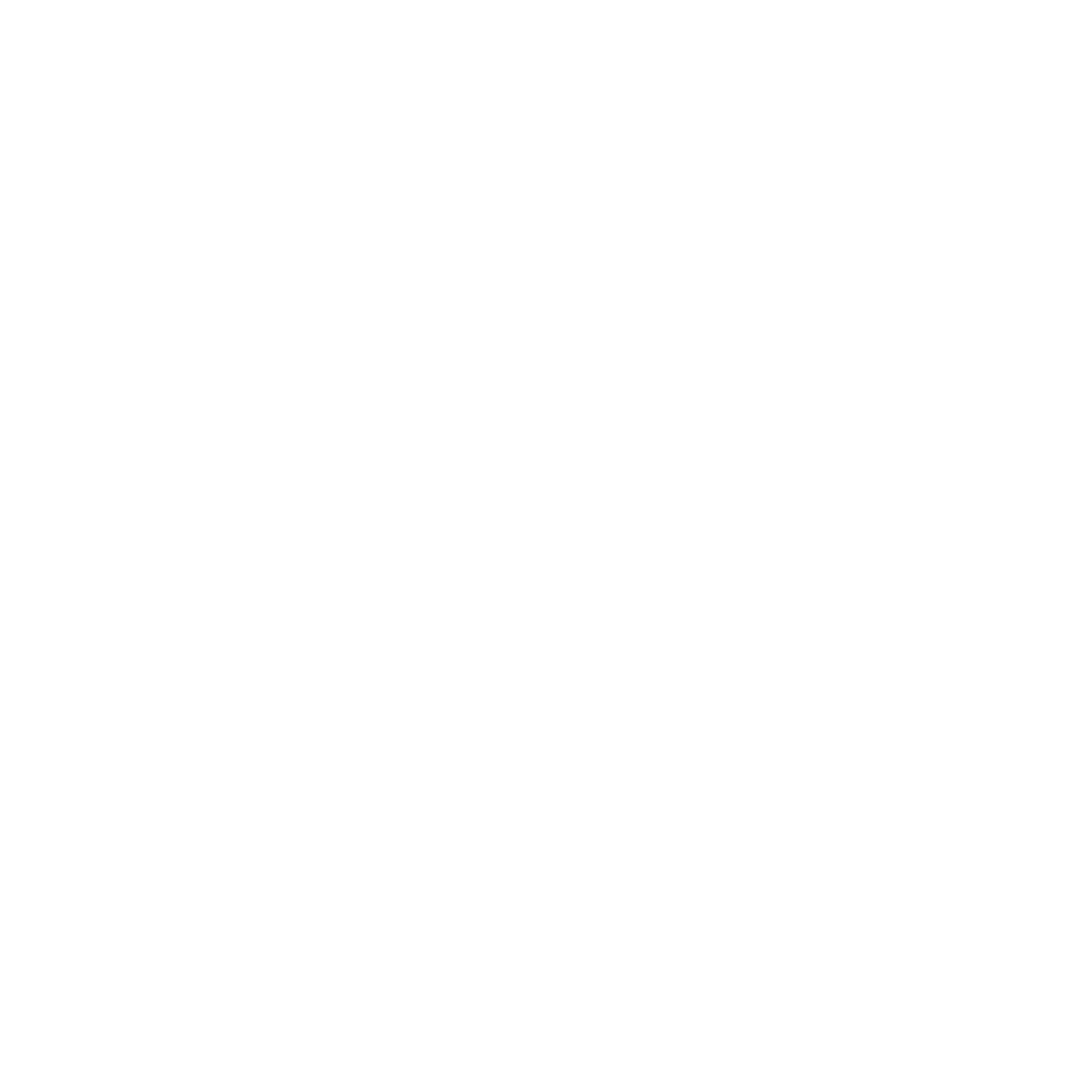 Geometric White Star Illustration with Central Design on Transparent Background