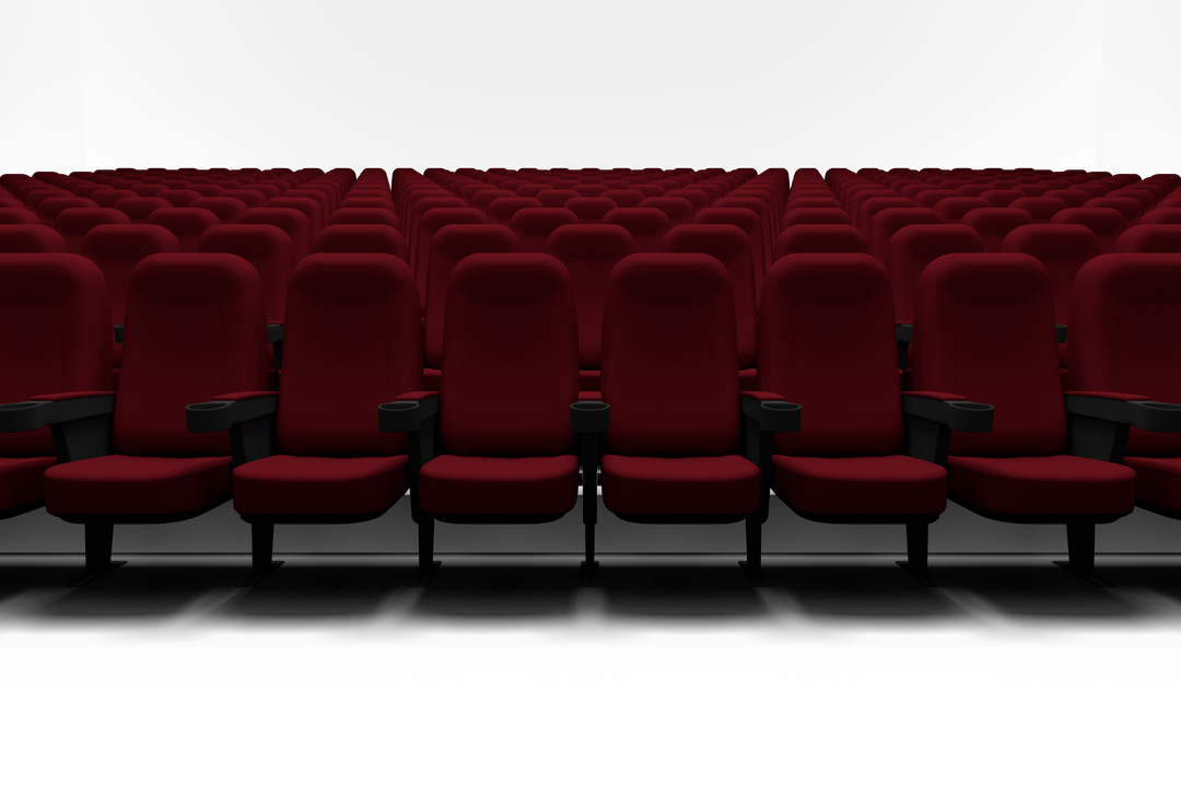 Digital Cinema Seat Rows On Transparent Background Isolation Entertainment Concept - Download Free Stock Images Pikwizard.com