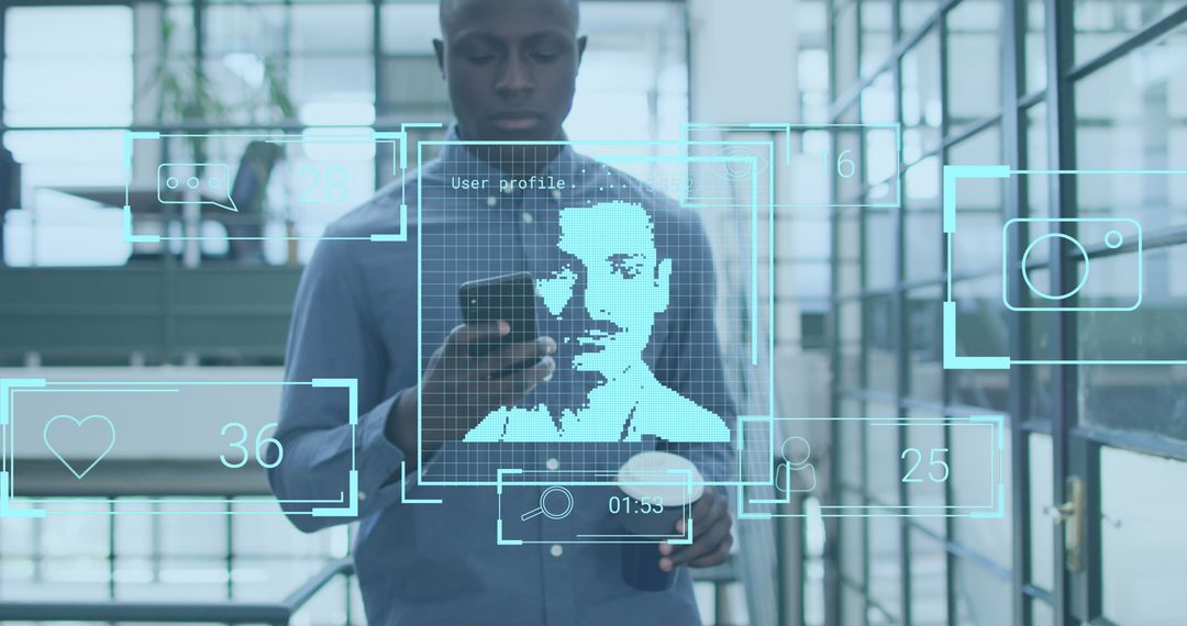 Digital Networking and Technology with Smartphone User