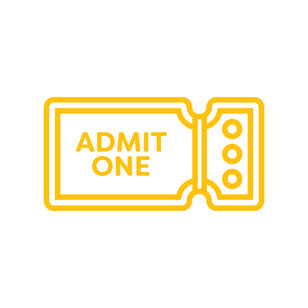 Digital Admit One Ticket Icon on Transparent Background - Download Free Stock Images Pikwizard.com