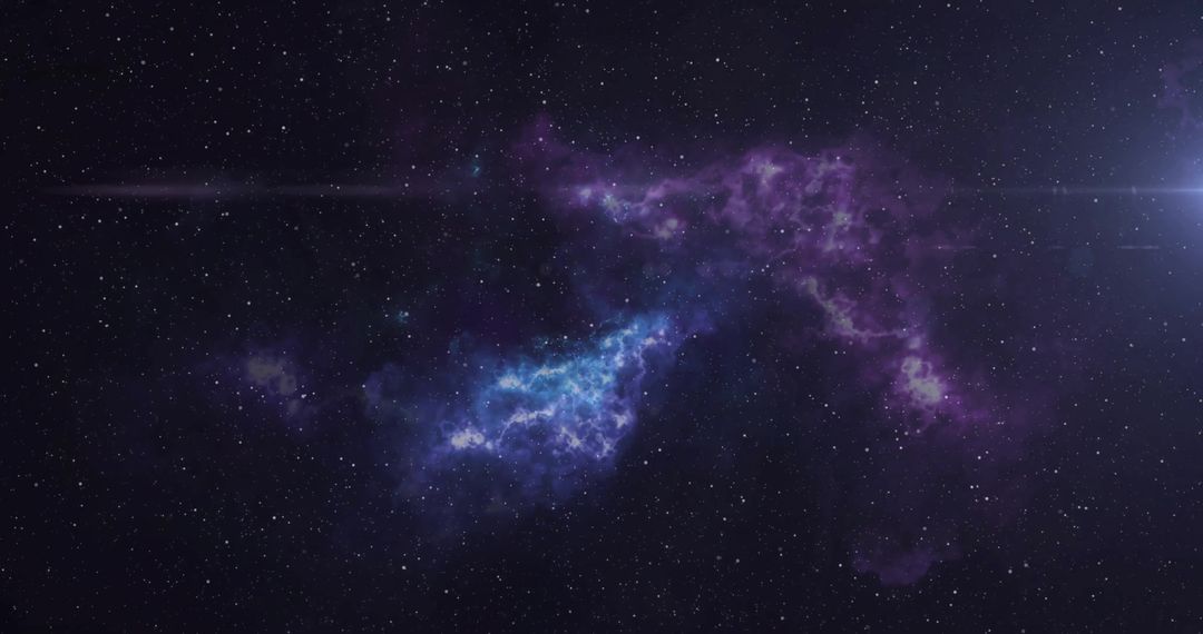 Cosmic Energy Nebula in Deep Space