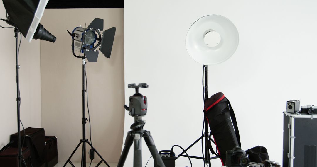 Professional Photography Studio Lighting and Equipment Setup - Free Images, Stock Photos and Pictures on Pikwizard.com