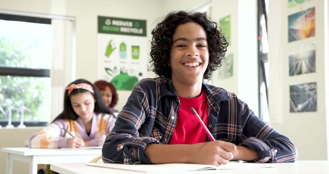 Students Learning Environmental Insights with Classroom Sustainability Focus