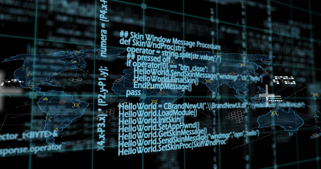 Global Connectivity Through Holographic Computer Code