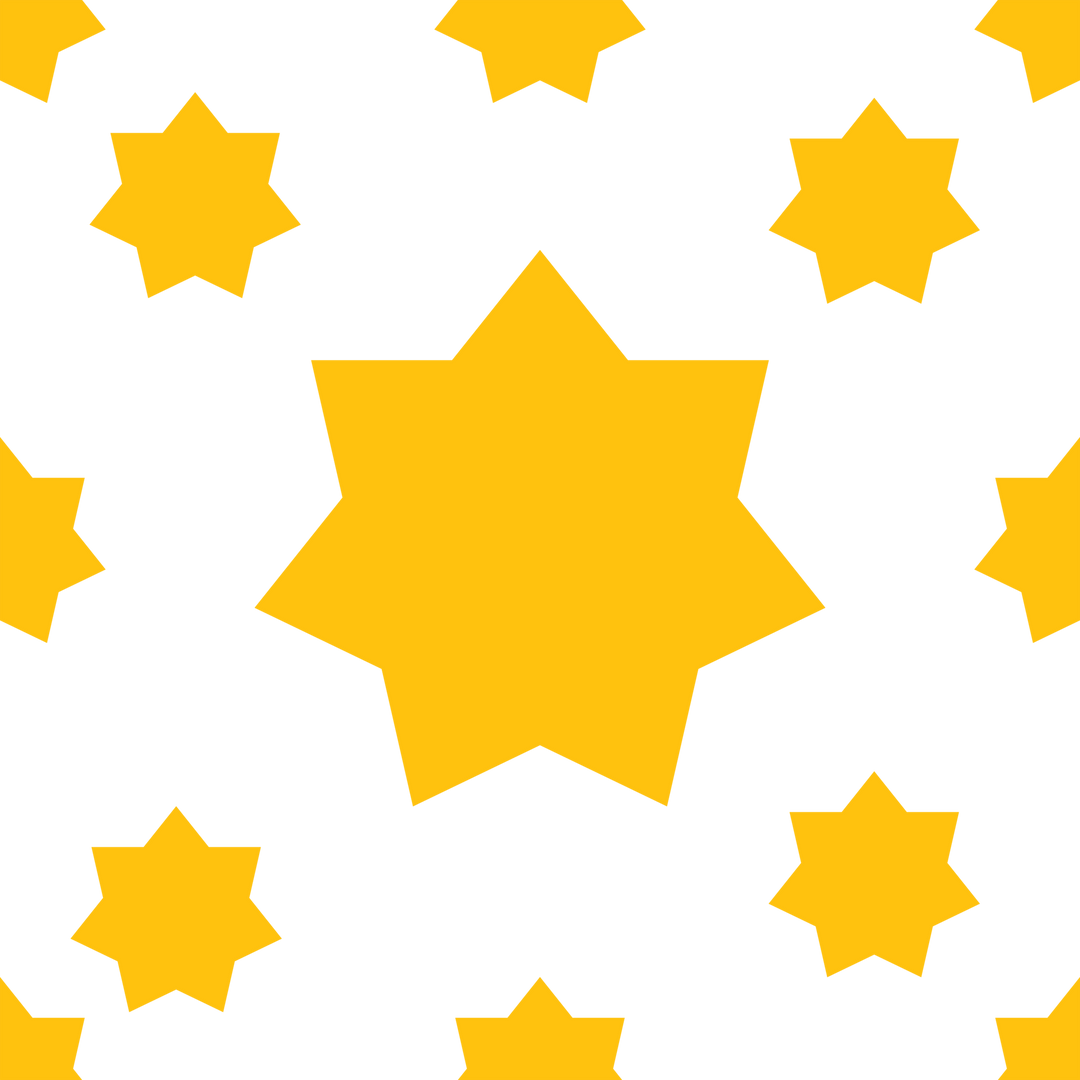 Yellow Stars Pattern on Transparent Background for Mock Up and Design - Download Free Stock Images Pikwizard.com