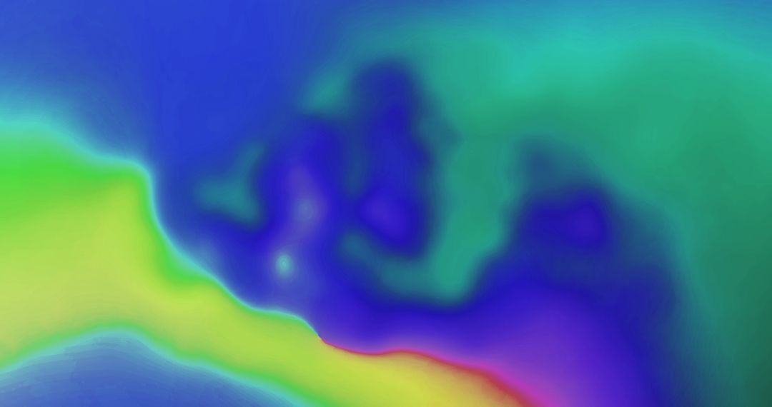 Colorful Flowing Liquid Texture with Neon Gradient Effect