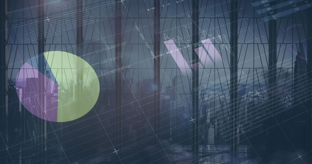 Data Analysis Visualization in Modern Urban Office