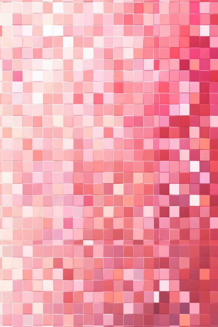 Vibrant Pink Mosaic Background with Abstract Squares - Free Images, Stock Photos and Pictures on Pikwizard.com