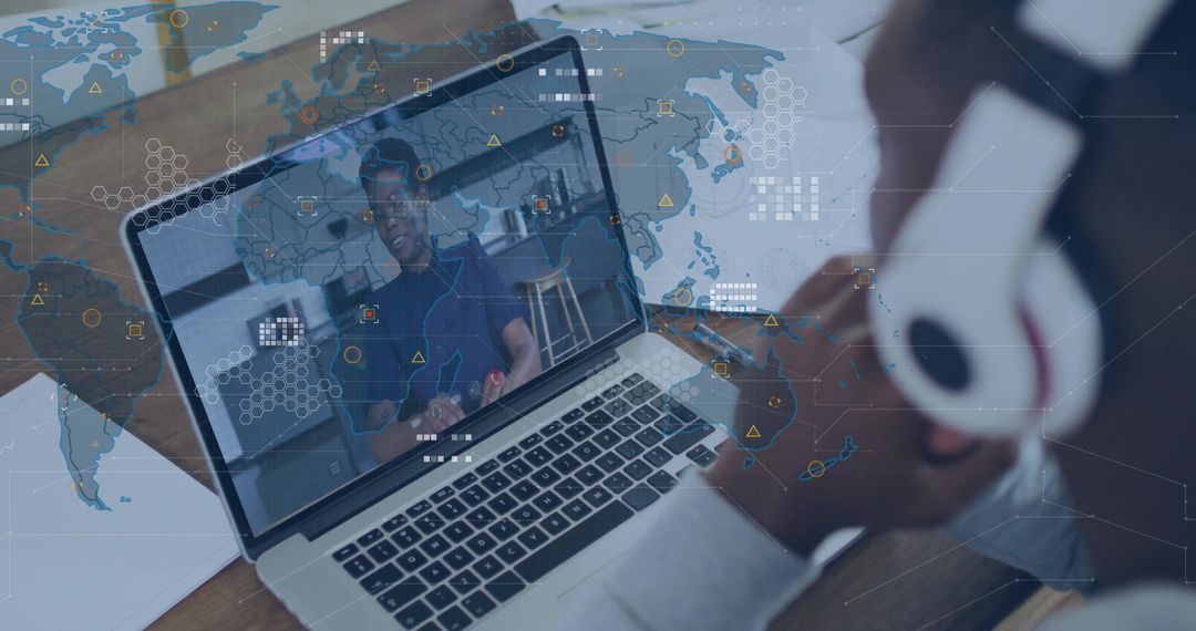 Remote Collaboration with Global Connectivity Using Laptop Technology