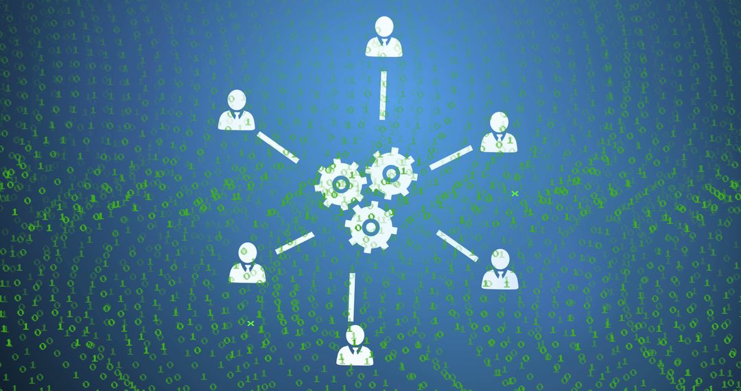 Data Processing and Technology Concept Illustration
