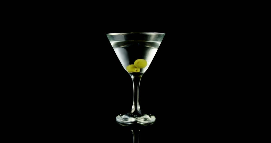 A classic martini exudes sophistication with its elegant presentation and timeless charm. - Free Images, Stock Photos and Pictures on Pikwizard.com