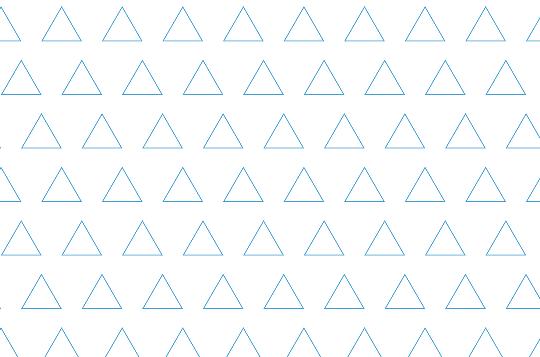 Transparent Background with Repeated Blue Triangle Pattern