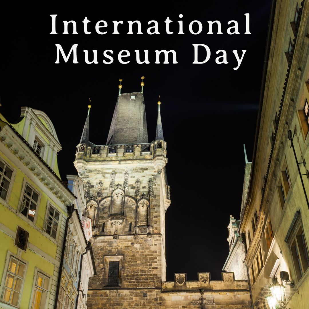 Historic Architecture Lit Up for International Museum Day Celebration
