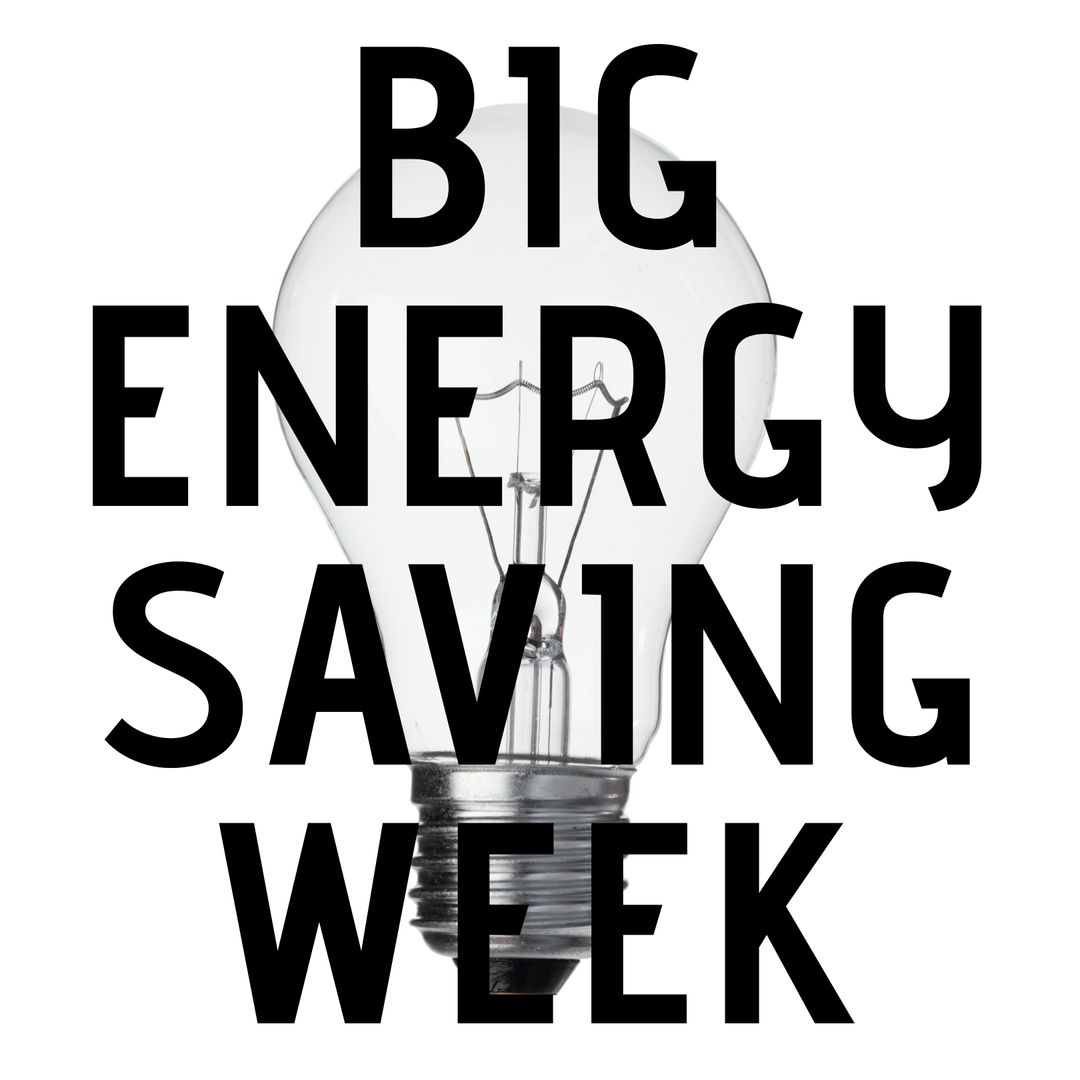 Big Energy Saving Week Light Bulb Illustration