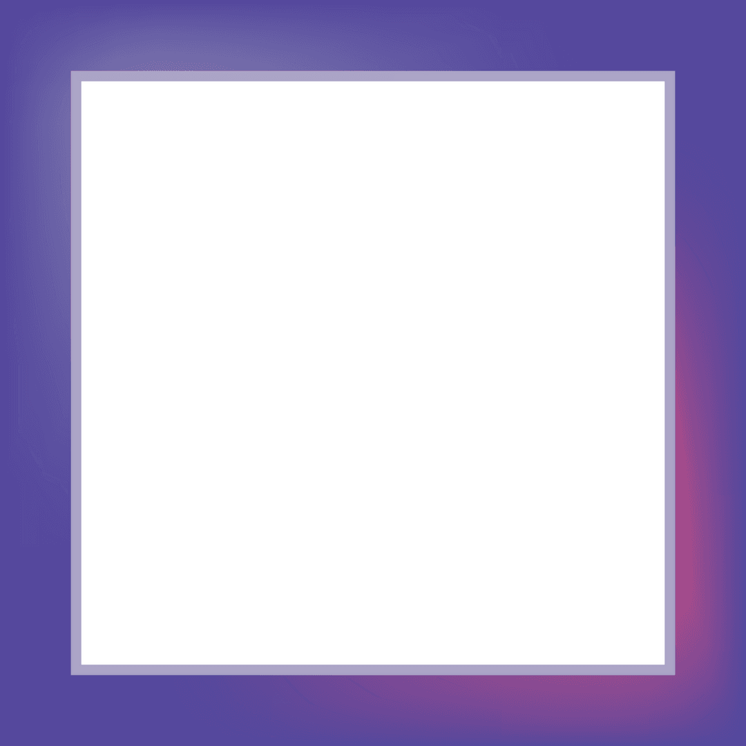 Abstract Geometric Shape on Vibrant Transparent Background