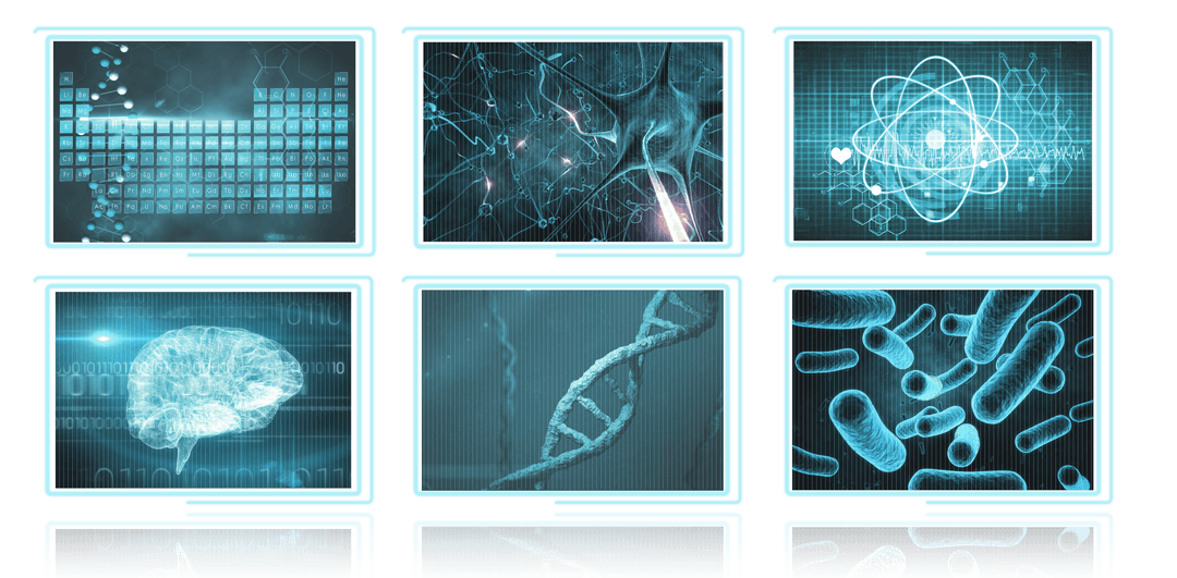 Transparent Digital Technology and Science Interfaces Set