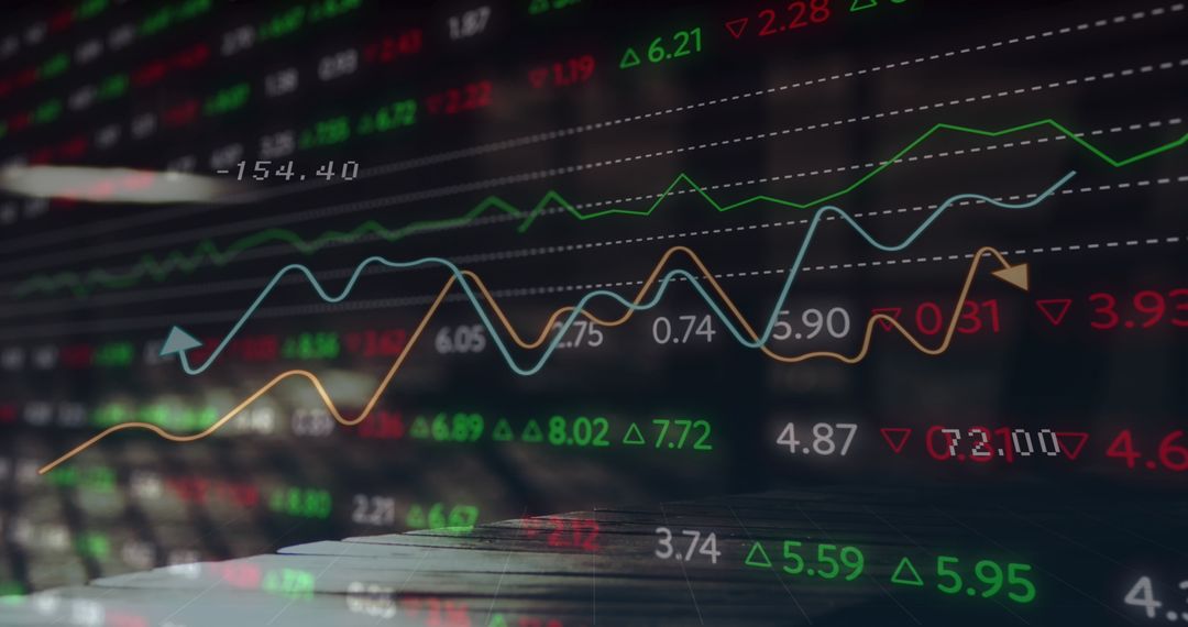 Stock Market Data with People in Motion