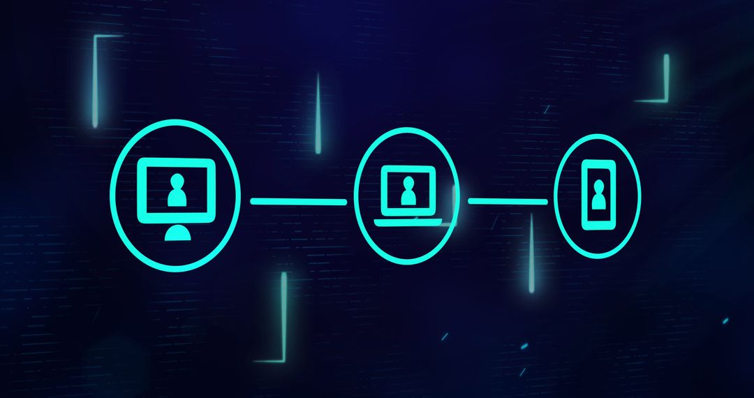 Digital Communication Network with Light Trails Concept