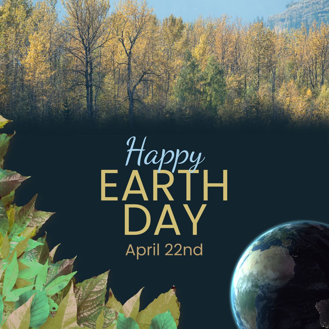 Celebrating Earth Day with Nature and Globe
