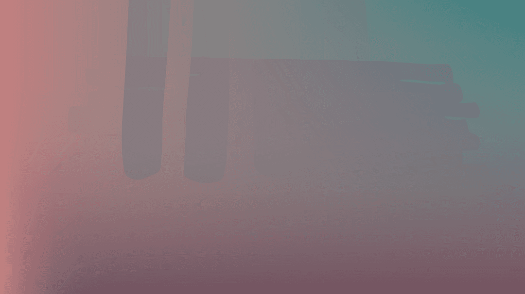 Colorful Transparent Abstract Shapes on Gradient Background