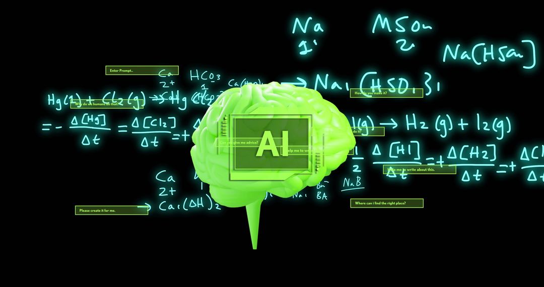 Digital Brain and Artificial Intelligence Conceptual Generative Design