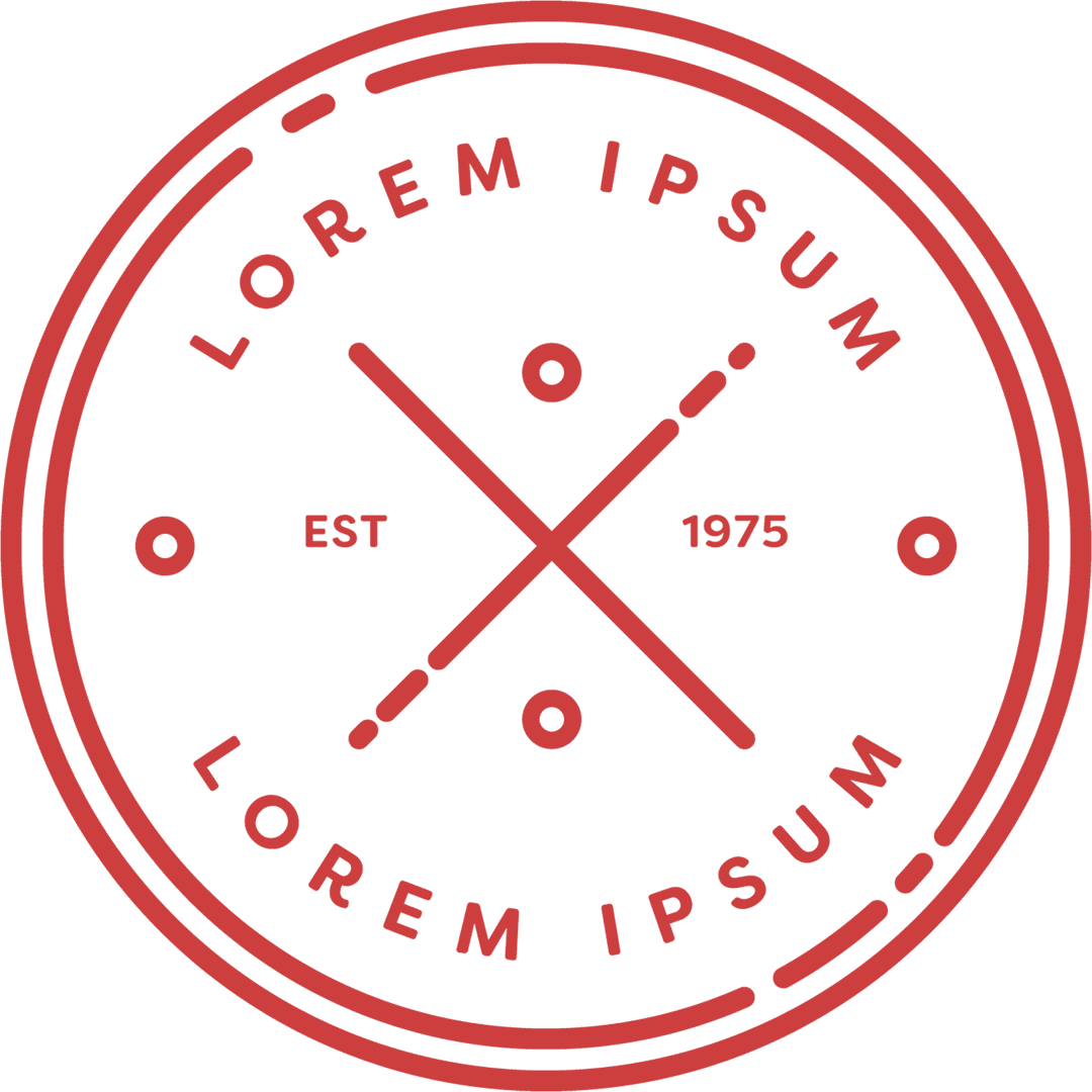 Vintage Style Badge Illustration with Transparent Background