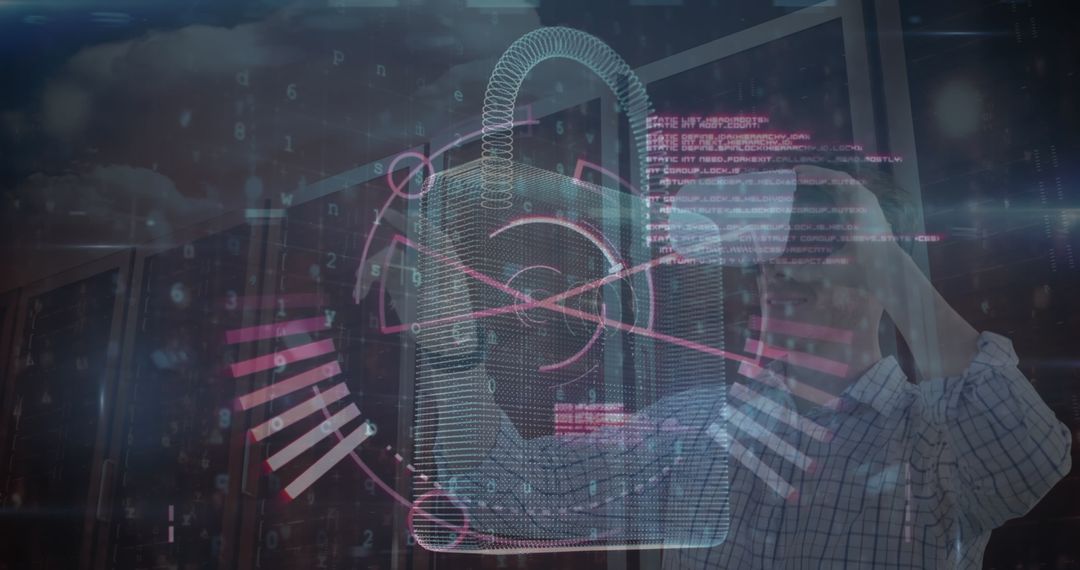 Virtual Reality Overlaid Security Concept in Datacenter