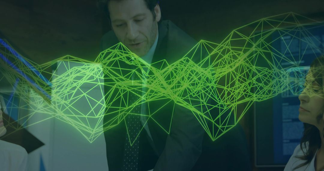 Innovative Digital Strategy Presentation with Data Visualization