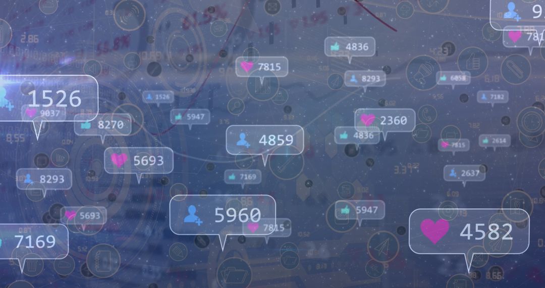 Social Media Engagement in Digital Interface