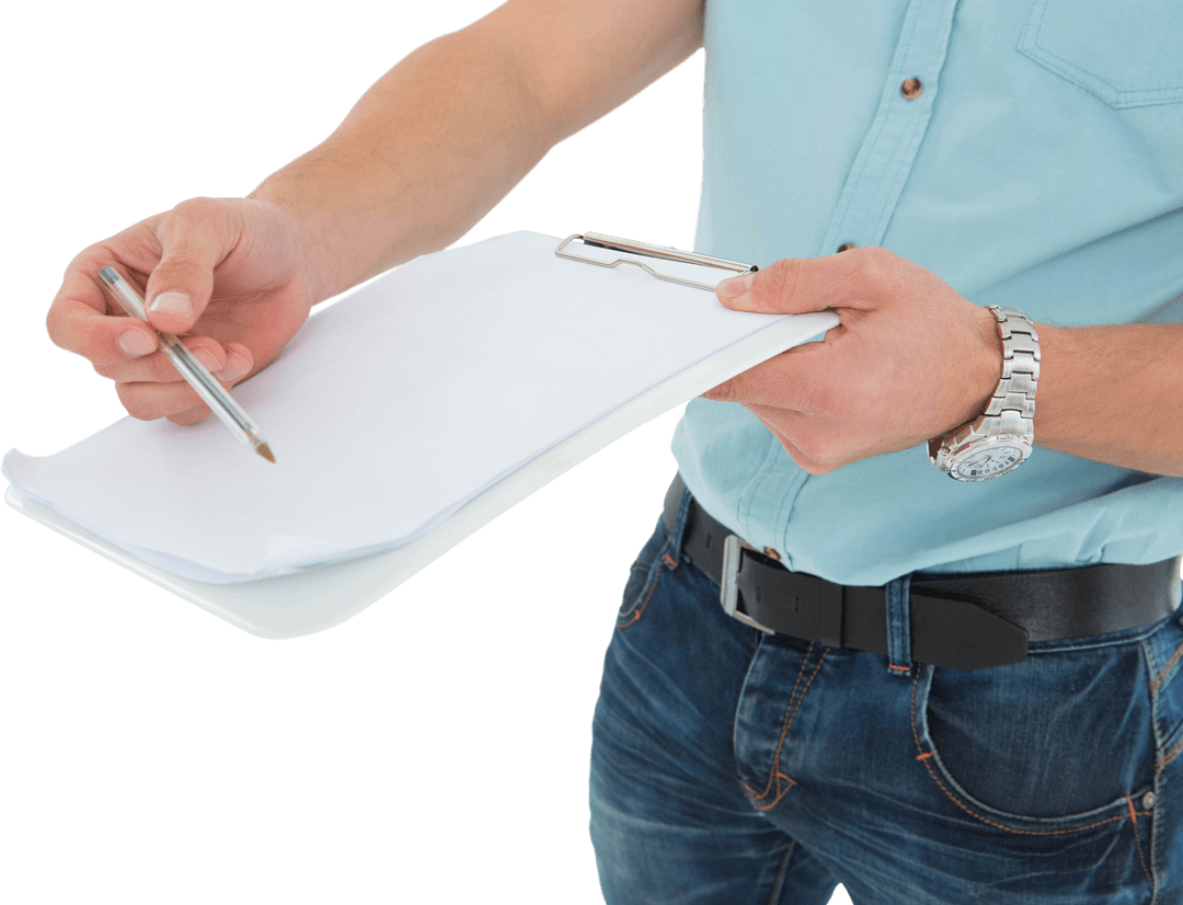 Close-up Delivery Signing Gesture Transparent PNG