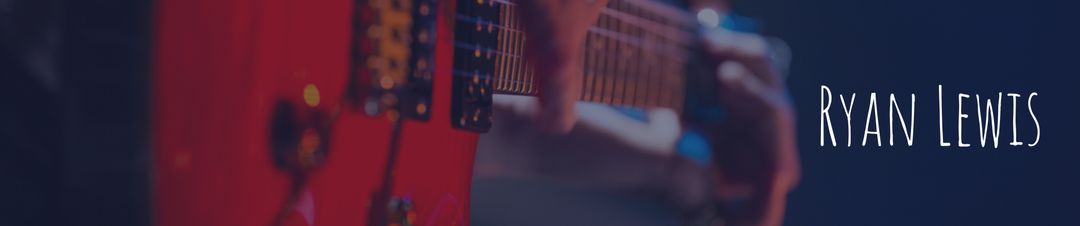 Close-Up of Electric Guitarist During Energetic Performance