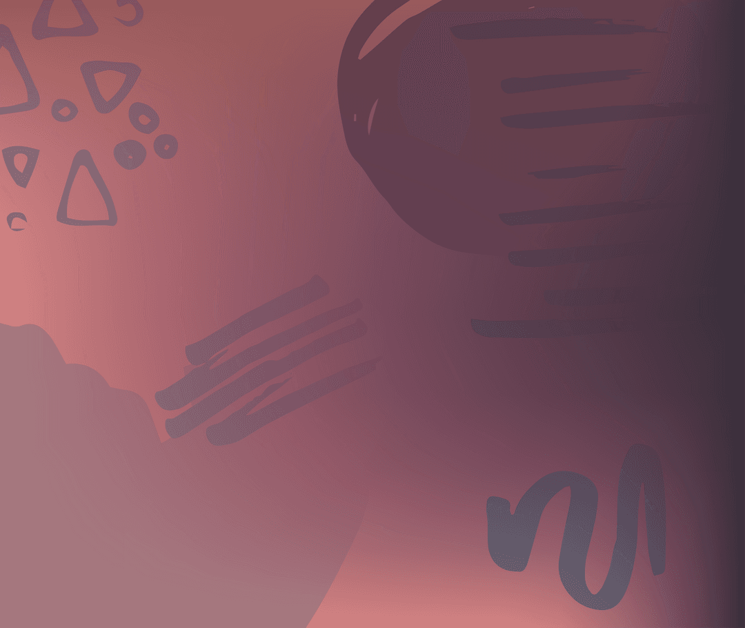 Abstract Vector Shapes on Transparent Gradient Background