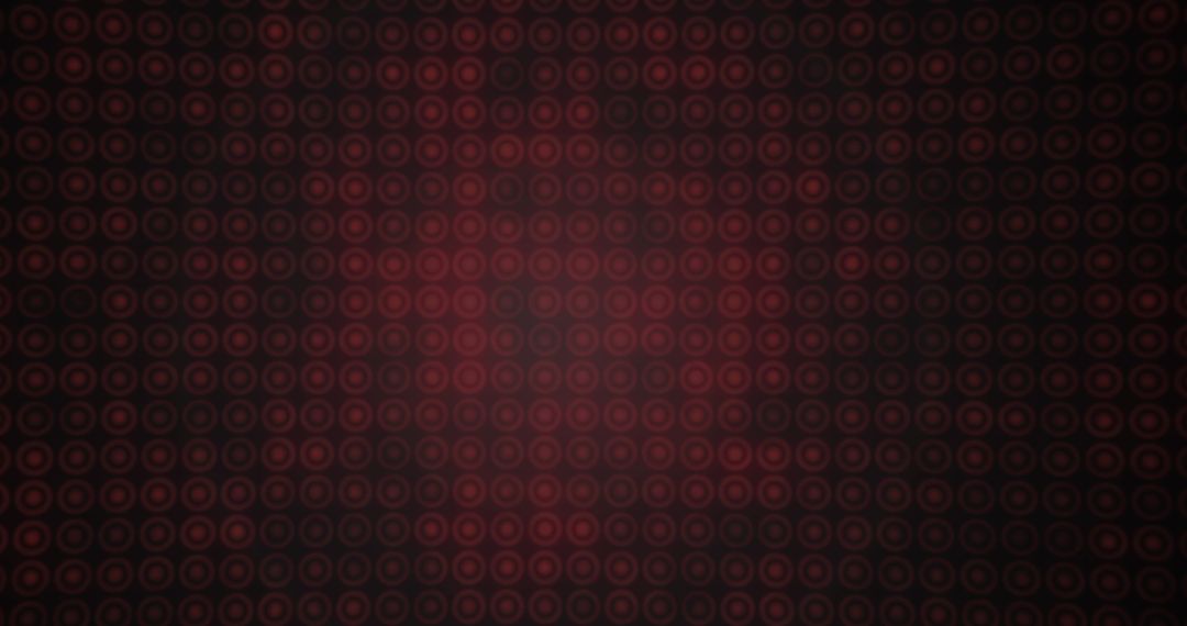 Red Circular Pattern on Dark Backdrop