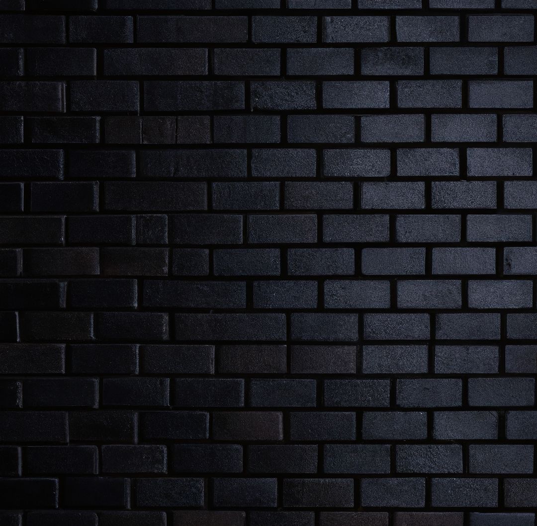 Dark Black Brick Wall Background Texture - Free Images, Stock Photos and Pictures on Pikwizard.com