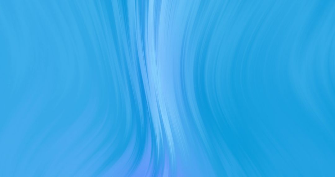 Abstract Blue Light Trails Creating Swirling Patterns