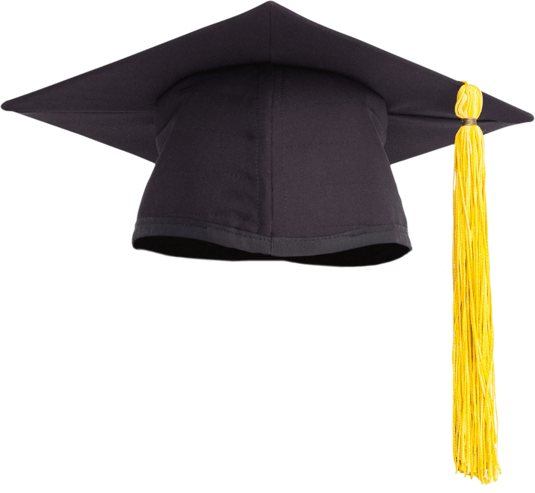 Transparent Graduation Cap Symbolizing Academic Achievement