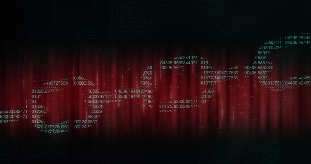 Digital Security Chain and Data Processing Visualization - Free Images, Stock Photos and Pictures on Pikwizard.com