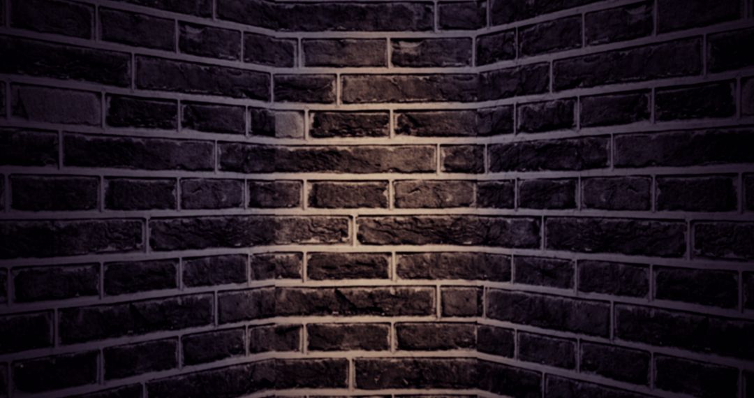 Eerie Brick Wall Corner with Flickering Light - Free Images, Stock Photos and Pictures on Pikwizard.com