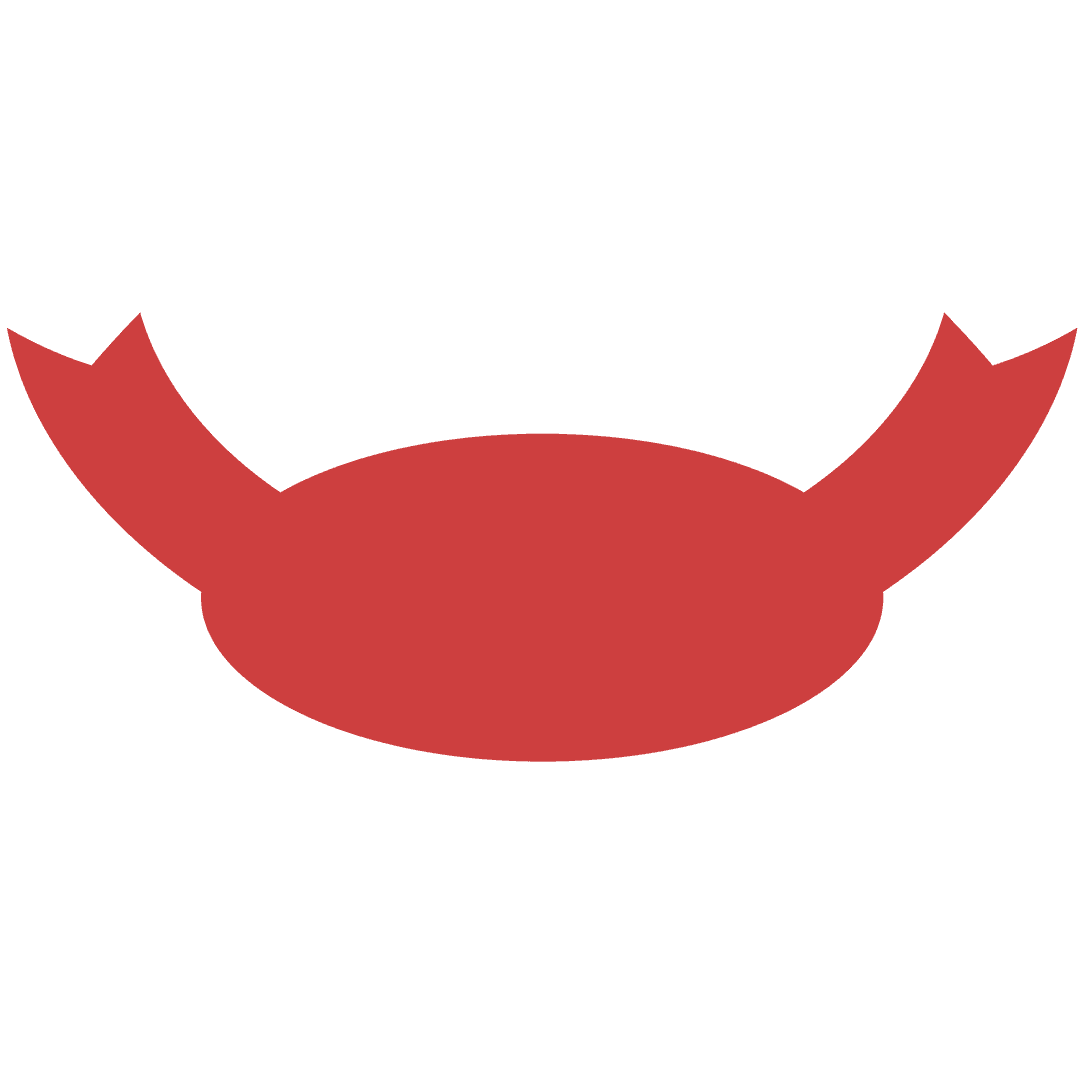 Transparent Red Abstract Horned Shape Vector Icon - Download Free Stock Images Pikwizard.com