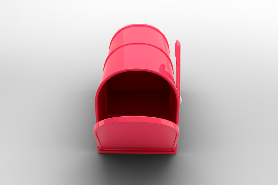 Pink Mailbox Vector Isolated on Transparent Background - Download Free Stock Images Pikwizard.com