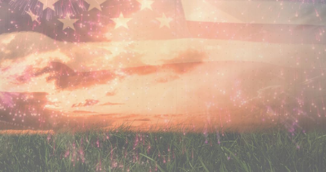 Symbolic American Dream With Technological Overlay