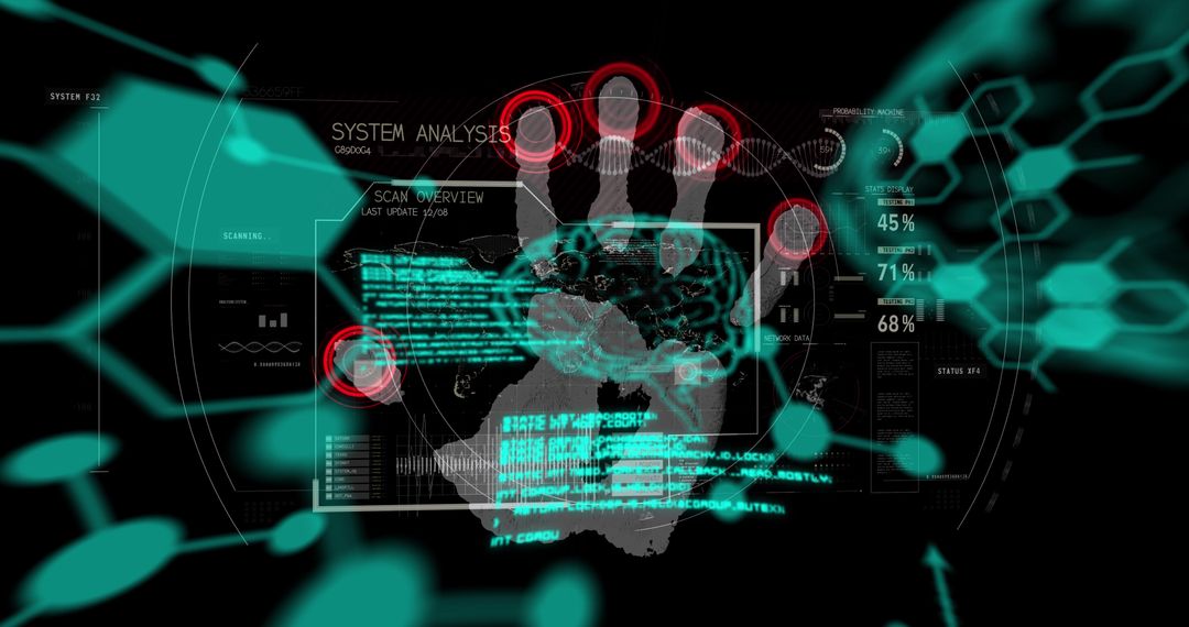 Biometric security and data processing concept