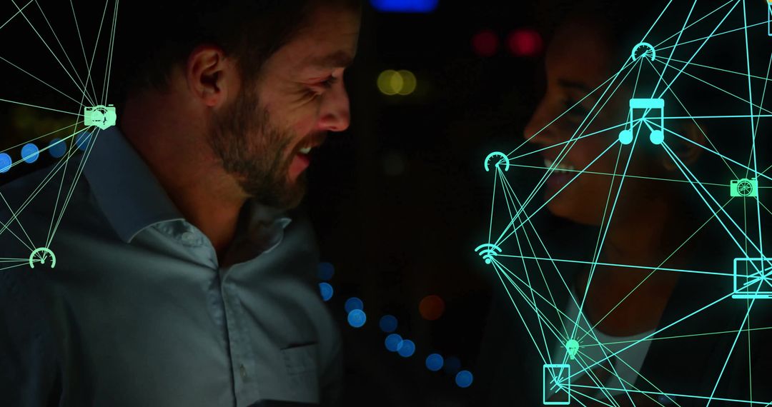 Business Professionals Engaged in Thoughtful Ideas Exchange