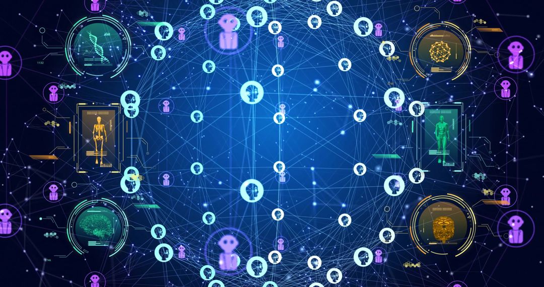 Global Network of Artificial Intelligence Data Connections