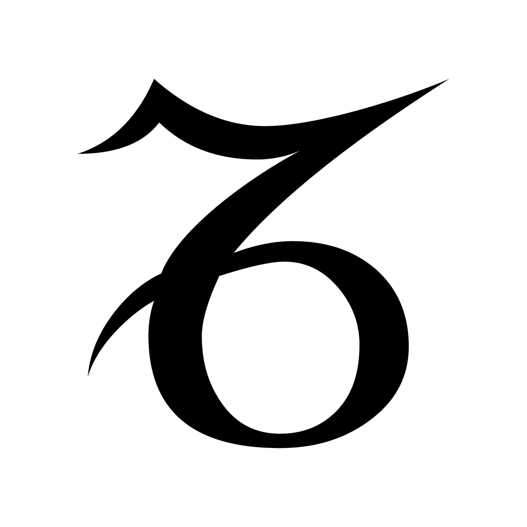 Conceptual Black Neural Network Symbol Illustration with Transparent Background