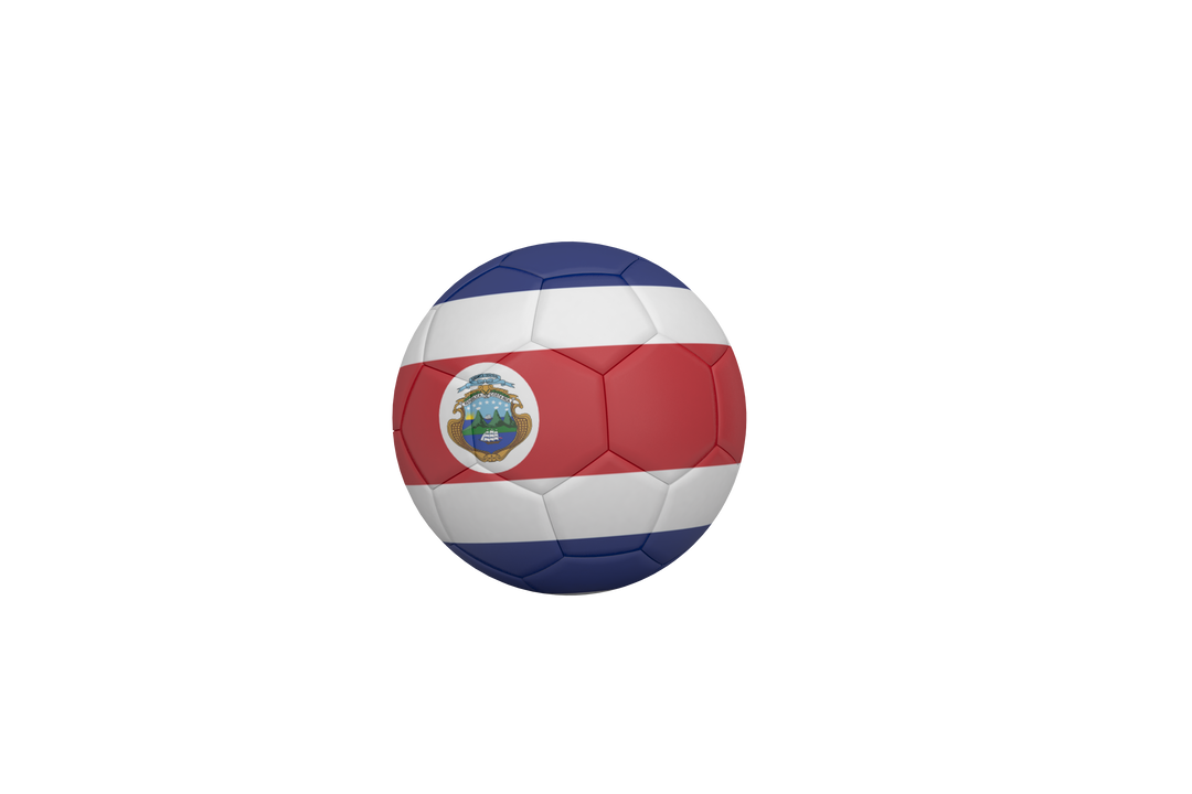 Transparent Costa Rica Flag Football Soccer Ball - Download Free Stock Images Pikwizard.com