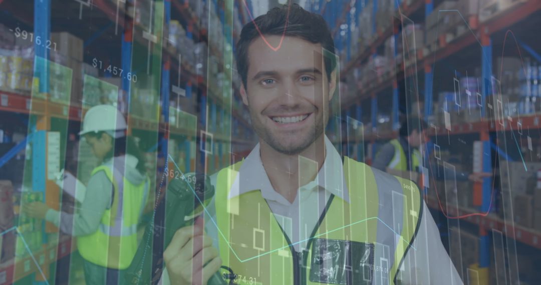 Warehouse Management with Digital Analytics Overlay